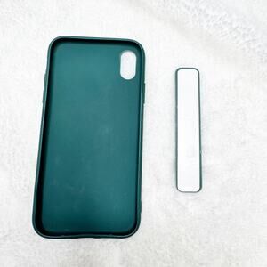 Digital Nomad Green iPhone XR Phone Case with Attachable Hand Strap NEW